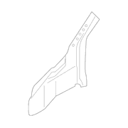 Body A-Pillar Reinforcement - Left, Inner