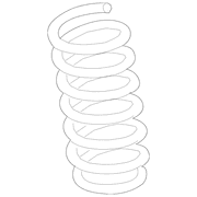 Coil Spring - Right, Front
