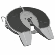 Fifth Wheel - Integrated Low Weight Slider, 24 Inch Slider, 7.10 Inch, Left Hand