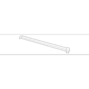 Seal Roof Side molding MOULDING - Left, Upper, Center