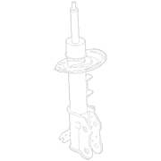 Suspension Strut - Left, Front