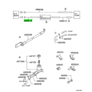 TUBE,P/S OIL RETURN 1