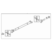 Drive Shaft <br>A that transfers power from the vehicles Drivetrain to its differentials Body Corrosion