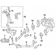 Exhaust Gas Recirculation (EGR) Tube Connecting - Outlet 2.0L