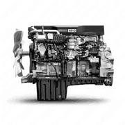 PowerChoice Engine DD13 12.8L GHG14, Built to ESN Specifications, With Jake Brakes