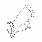 HC Metering Exhaust Gas Line Pipe - CL6 DD16 EPA10