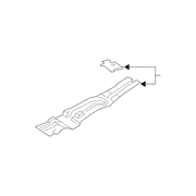 Floor Side Rail Frame Member - Left, Front (Extended Wagon)