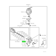 BRACKET,EXHAUST BRAKE 1