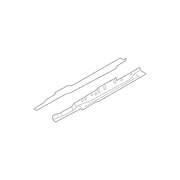 Floor Side Rail Reinforcement Sidemember Extension - Right, Front