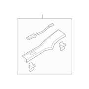 Door Sill Plate Scuff - Left