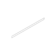 Trim Stripe Tape Decal - Right, Front