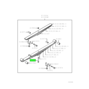 CENTER BOLT,RR SUSP SPRING 2