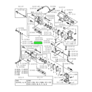 CALIPER & PAD ASSY,RR BRAKE,FR RH 2