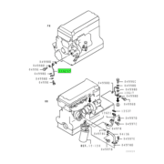 TUBE,ENG OIL LINE 1