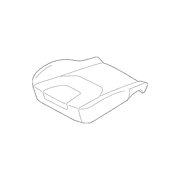 Seat Cover Cushion - Left, Front
