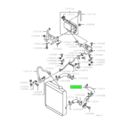 CLIP,RADIATOR PIPING 1