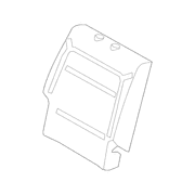 Seat Back Cushion Pad - Left, Rear