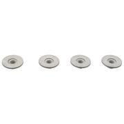 Hex Head Nut And Washer Battery Hold Down - M6, Back