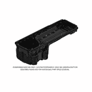 Oil Pan Assembly - Front Sump, Thermoplastic