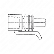 6-Way Connector and Seal Assembly - Metripack, 150 Series