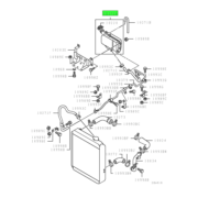 TANK ASSY,RADIATOR CONDENSER 1