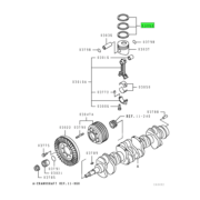 RING SET,PISTON 1