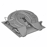 Fifth Wheel Assembly, No-Tilt