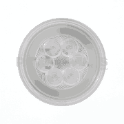 LIGHT- LED GLO BACKUP CLEAR 4" RND