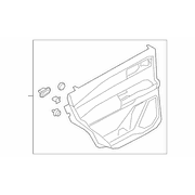 Panel Door Trim - Left, Front, Lower (Platinum)