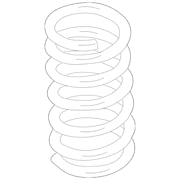 Coil Spring - Right, Rear
