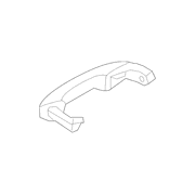 Exterior Door Handle - Right, Front, Outer (Platinum)