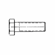 M14 x 50mm Hex Head Bolt, 10.9 Phosphate Coated