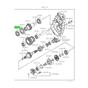 OIL SEAL,T/F INPUT GEAR 1