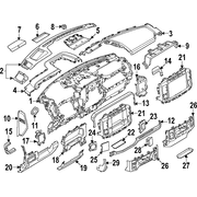 Instrument Cluster Bezel Panel Molding