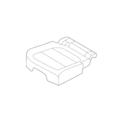 Seat Cover Cushion - Right, Rear