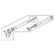 Drive Shaft 2.3 liter - Rear