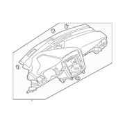 Dashboard Panel Instrument - Front