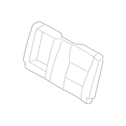 Seat Back Cushion Cover - Left, Rear (Limited)