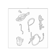 Door Latch - Left, Front