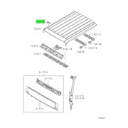 BRACKET,ROOF PANEL MARKER LAMP 1