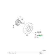 NUT,WHEEL,OTR RH 1
