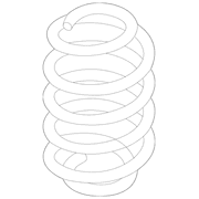 Coil Spring - Rear 2.5L