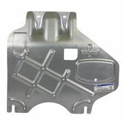 Powertrain Skid Plate Crossmember Shield Engine Oil Drain Plug Access Cover - Front