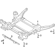Suspension Subframe Crossmember - 3.3L (Police)