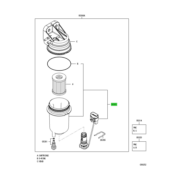BODY,FUEL FILTER 1