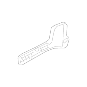 Seat Trim Panel Cover - Rear
