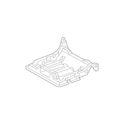 Seat Frame Cushion And Spring - Right, Rear