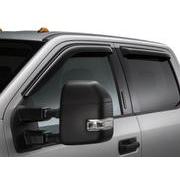 Crew Cab Smoke Side Window Air Deflectors