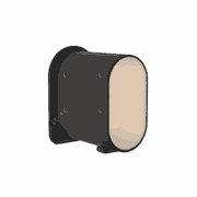 Dust Protection Cap, Electronic, 3-Pin Plug