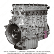 Warranty Long Block with Rear Sump Oil Pan for Detroit Diesel DD15
